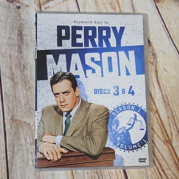 Raymond Burr Perry Mason Season 1‎ Volume 1 Disc 3 & 4 - Picture 1 of 2